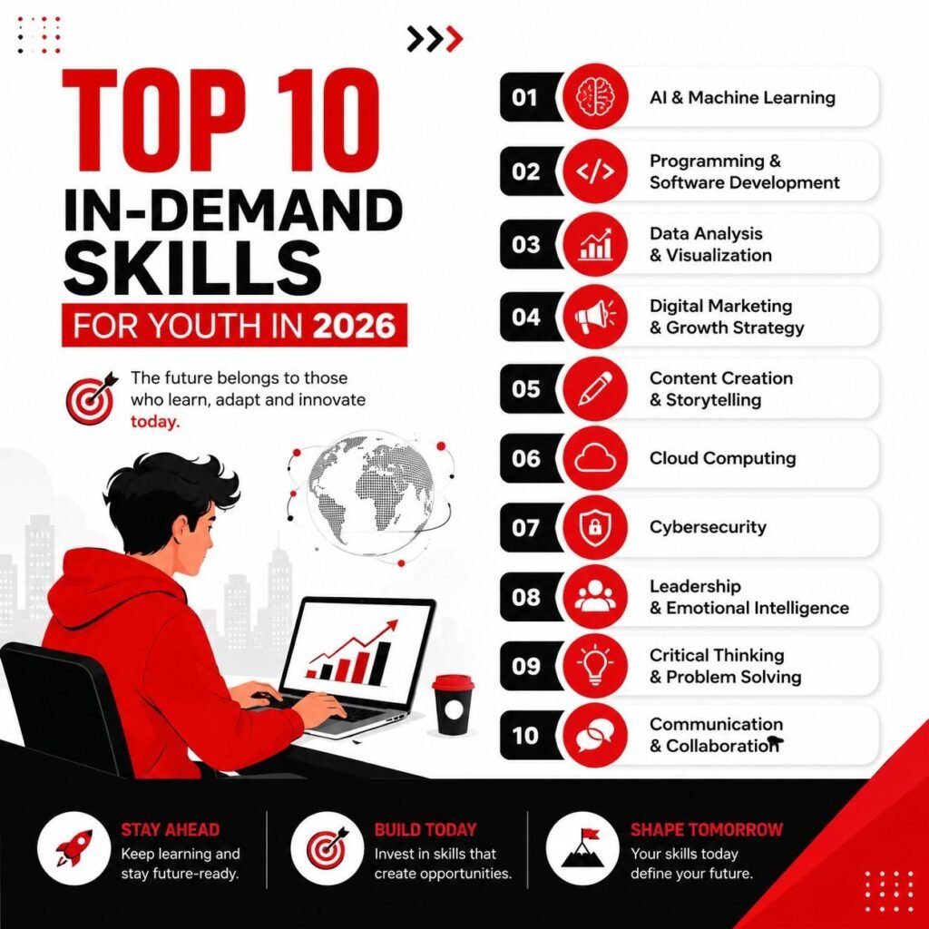 top 10 in-demand skills for youth
